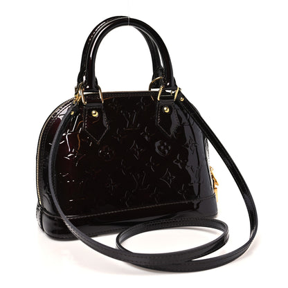 Louis Vuitton Vernis Alma BB Amarante 3 of 9