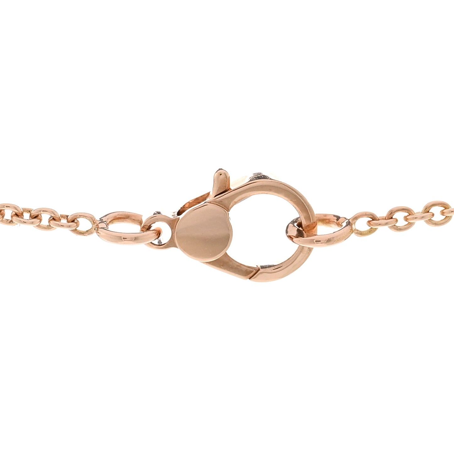 18K Rose Gold Diamond Finesse Pendant Necklace