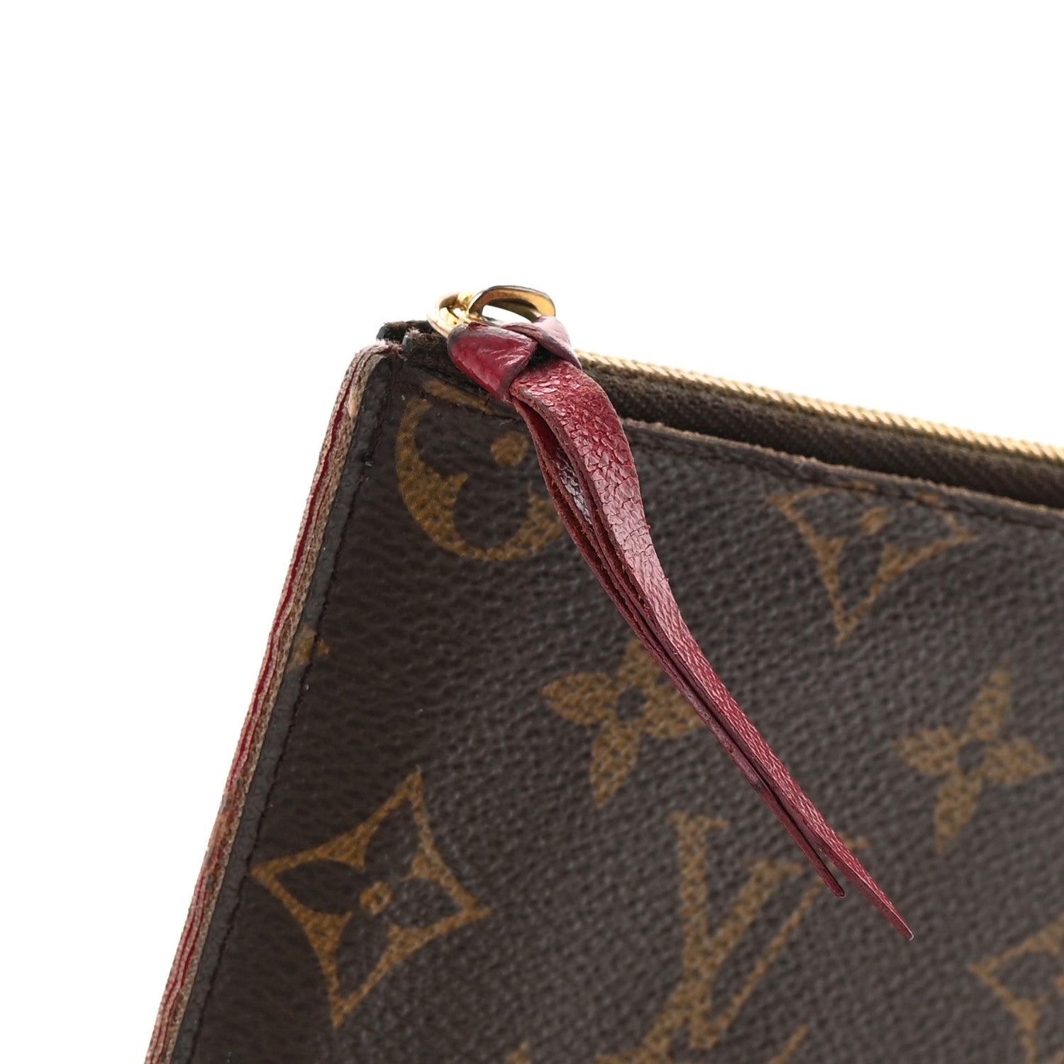 Louis Vuitton Monogram Pochette Felicie Chain Wallet Fuchsia 21 of 22