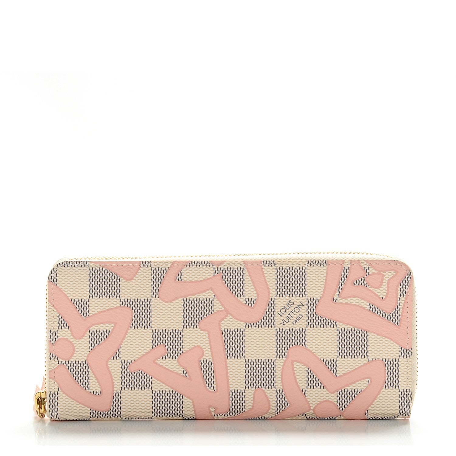 Louis Vuitton Damier Azur Tahitienne Clemence Wallet 1 of 6