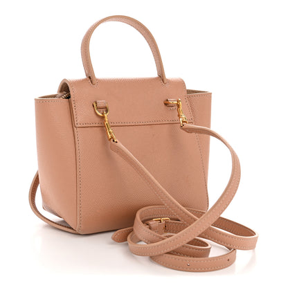 Celine Grained Calfskin Pico Belt Bag Light Taupe 3 of 15