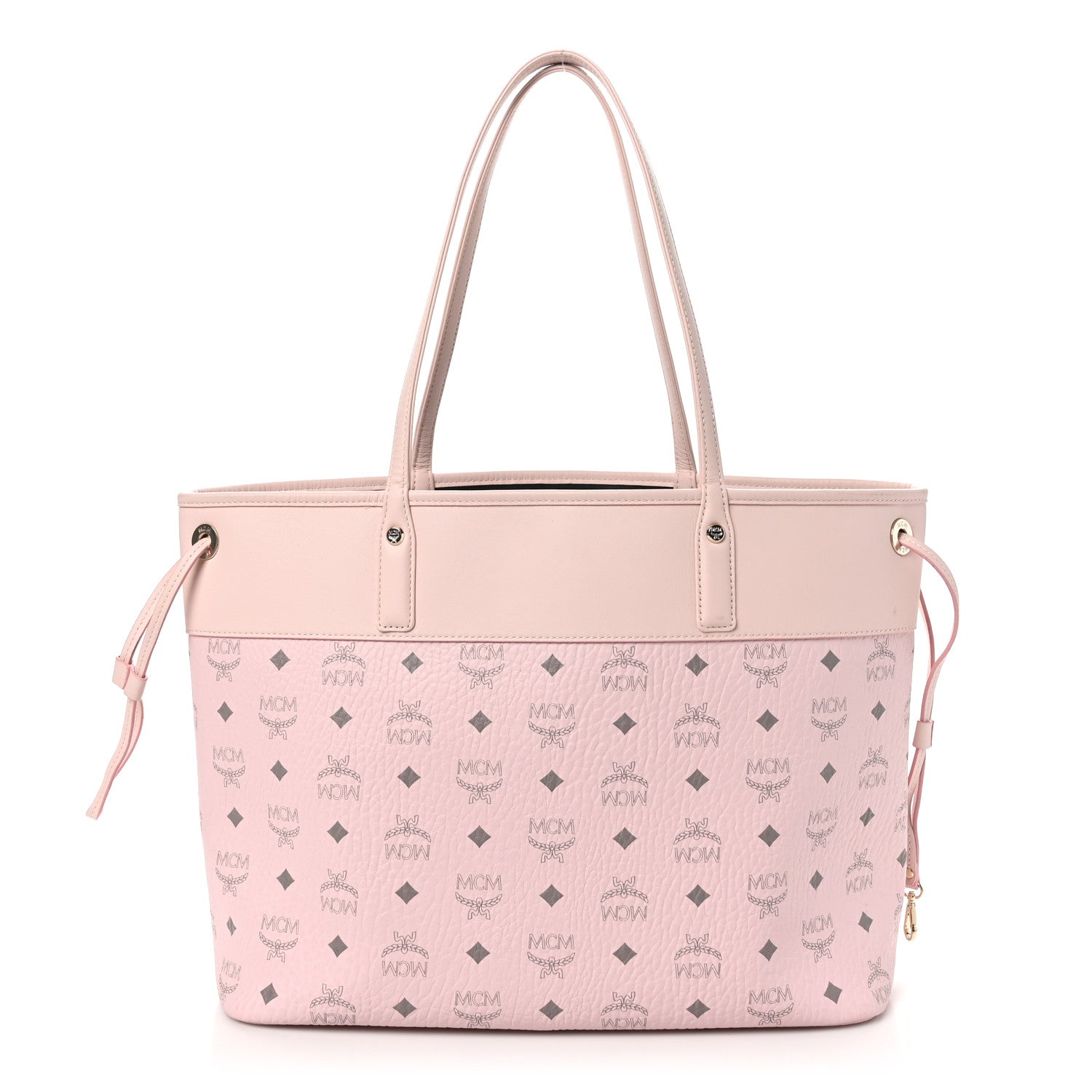 MCM Visetos Aren Tote Powder Pink 1 of 10