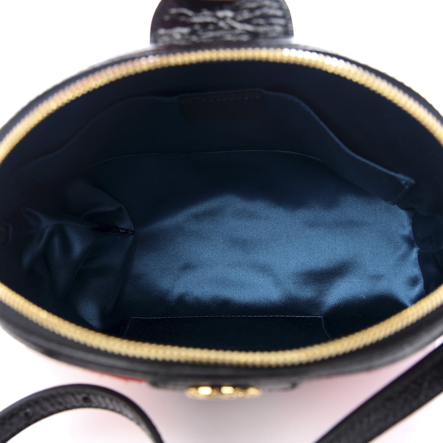 Gucci Suede Patent Web GG Small Ophidia Dome Shoulder Bag Hibiscus Red 4 of 8