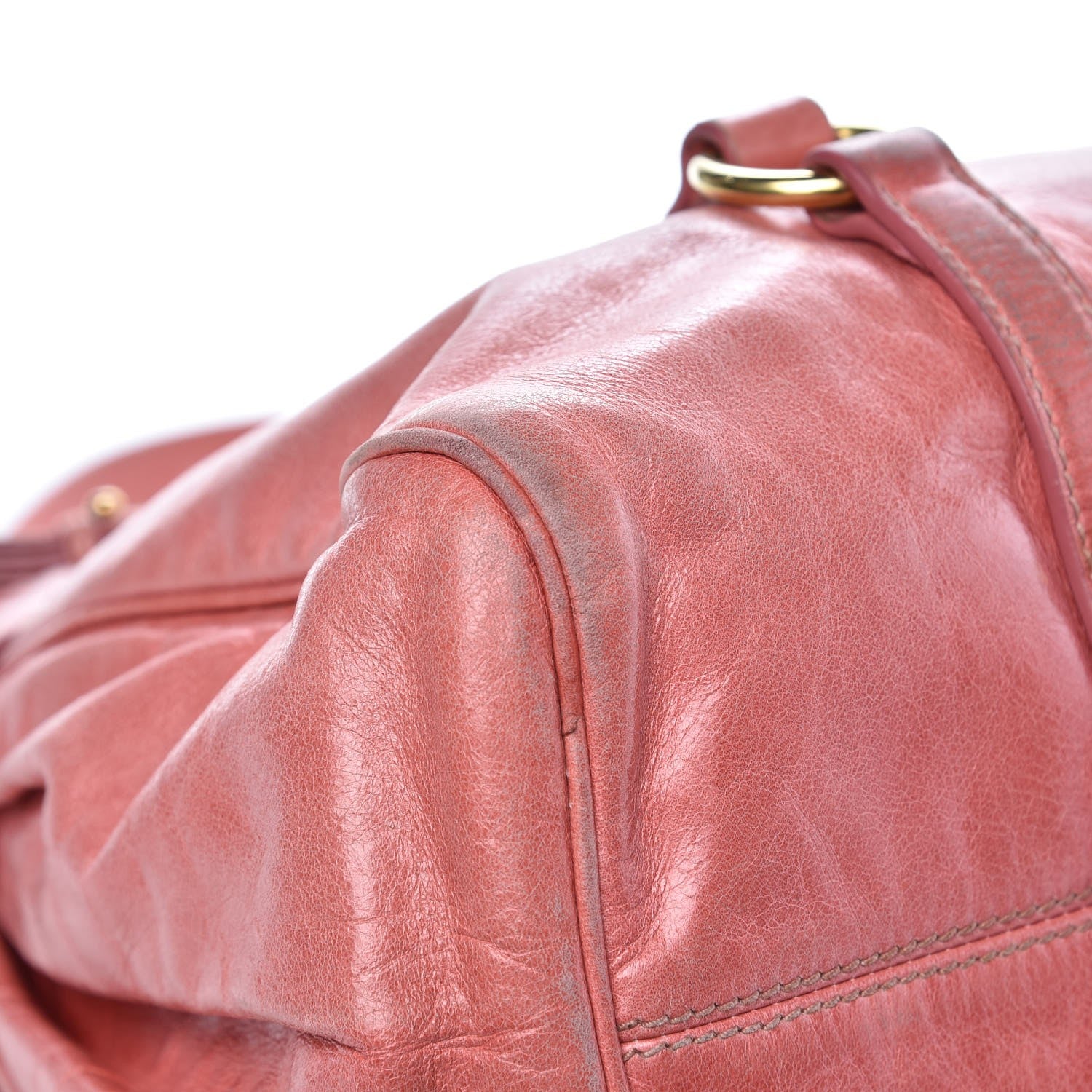 Miu Miu Vitello Medium Bow Satchel Pink 11 of 13