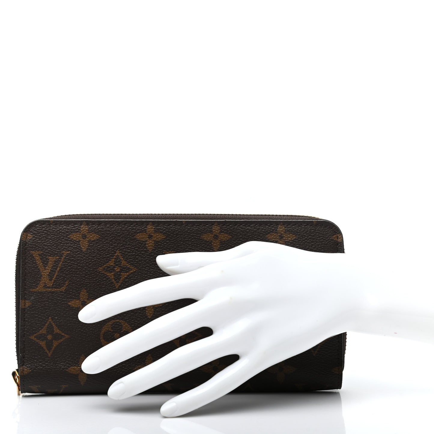 Monogram Zippy Wallet Coquelicot