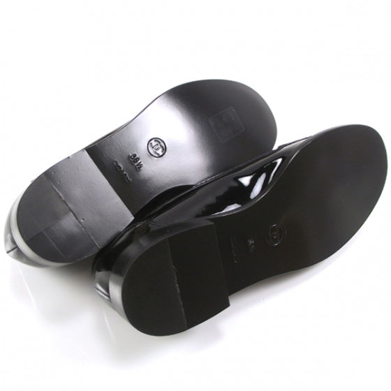 Chanel Patent Leather Loafers Black 4 of 7
