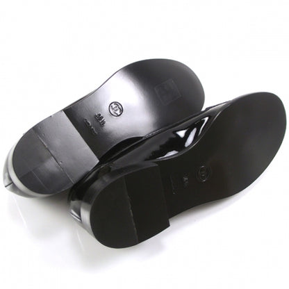 Chanel Patent Leather Loafers Black 4 of 7