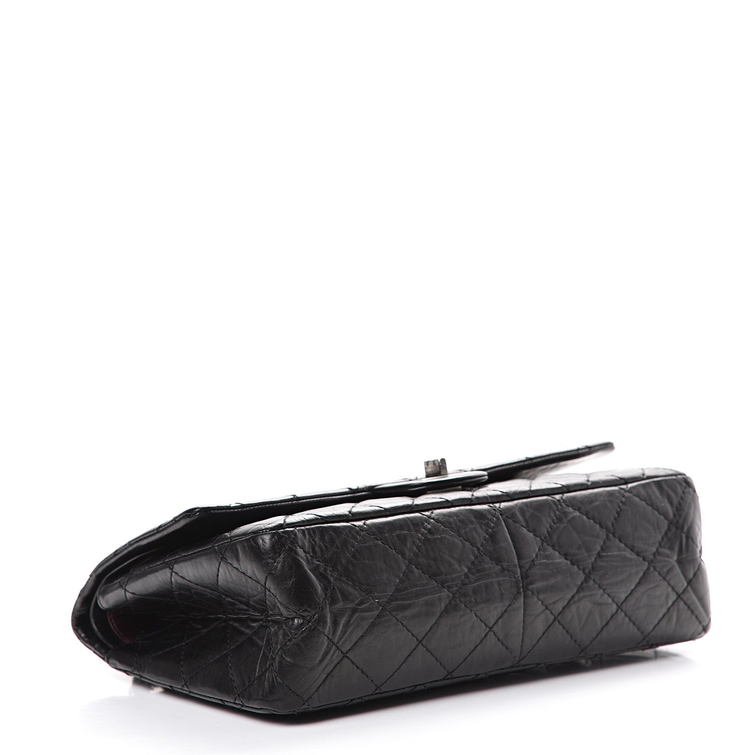 Chanel Aged Calfskin Quilted 2.55 Reissue 226 Flap Black 3 of 13