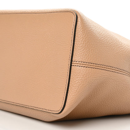Gucci Pebbled Calfskin Large Soho Hobo Camelia 9 of 9