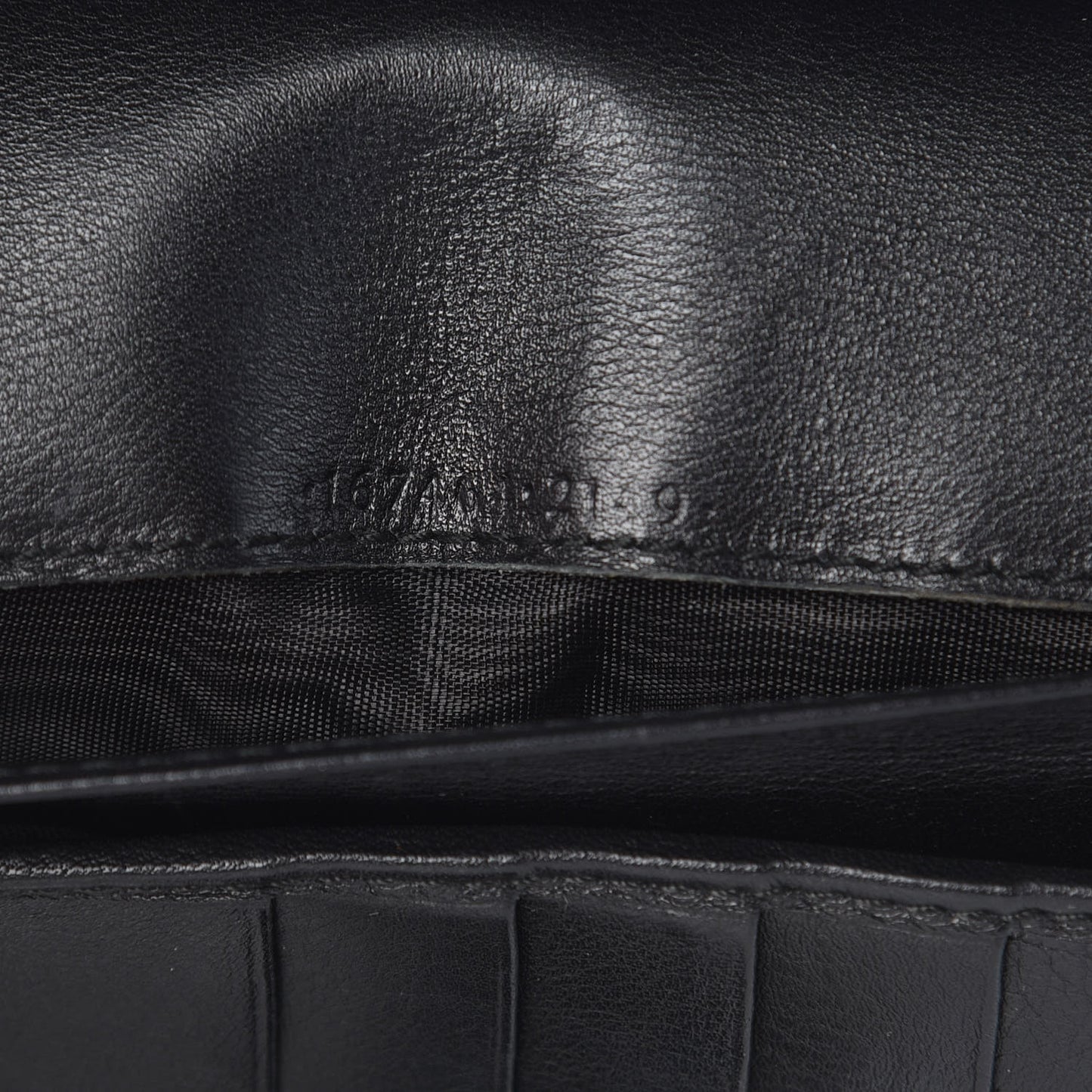 Guccissima Princy Continental Wallet Black