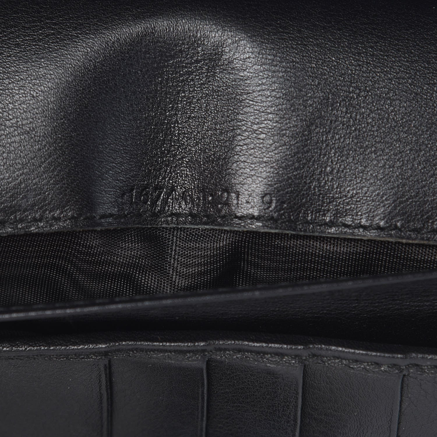 Gucci Guccissima Princy Continental Wallet Black 8 of 16