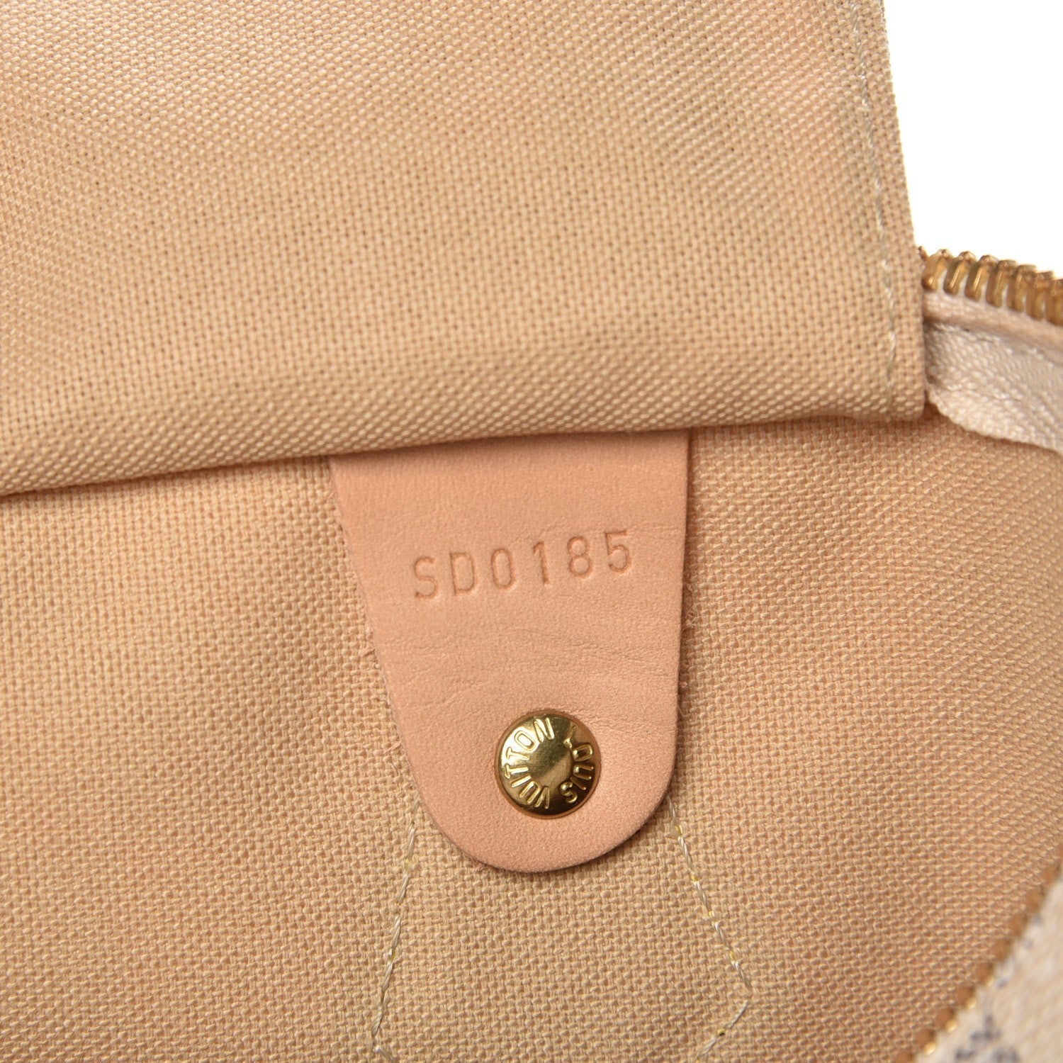 Louis Vuitton Damier Azur Speedy Bandouliere 30 8 of 10