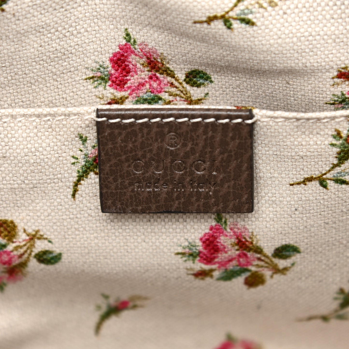 GG Supreme Monogram Web Neo Vintage Shoulder Bag Beige New Acero Crop