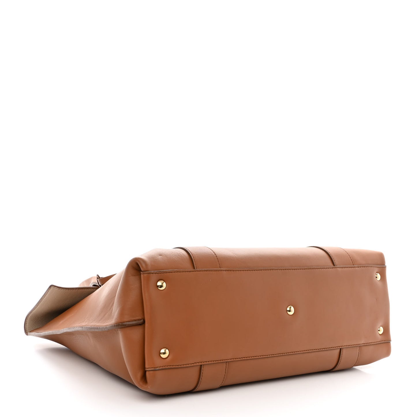 Calfskin Large Sookie Satchel Brown
