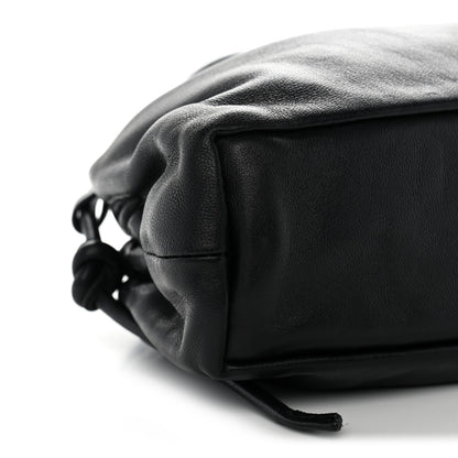 Mansur Gavriel Lambskin Cloud Clutch Black Flamma 8 of 10