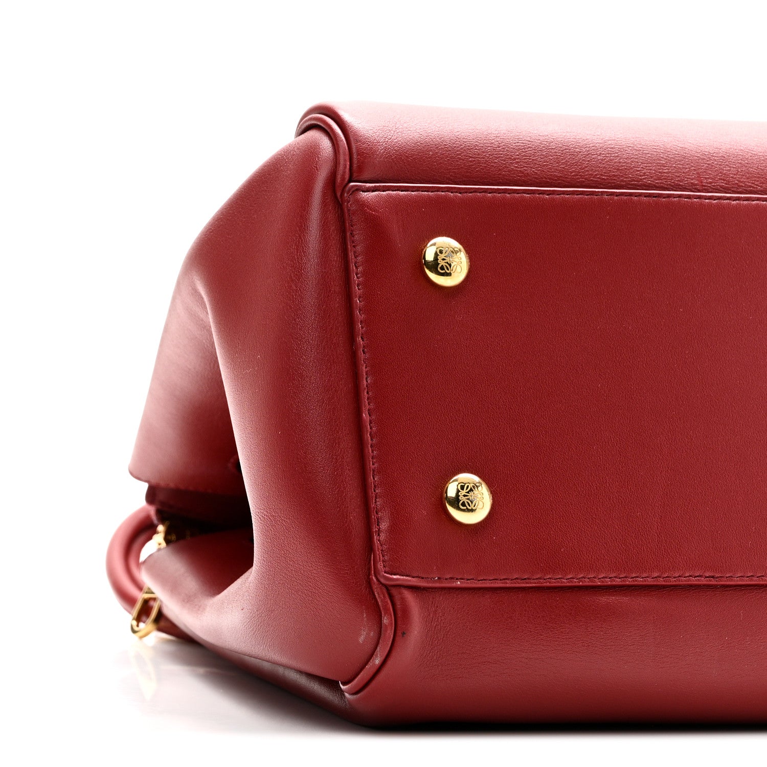Loewe Supple Calfskin Medium Madrid Bag Dark Burgundy 8 of 10
