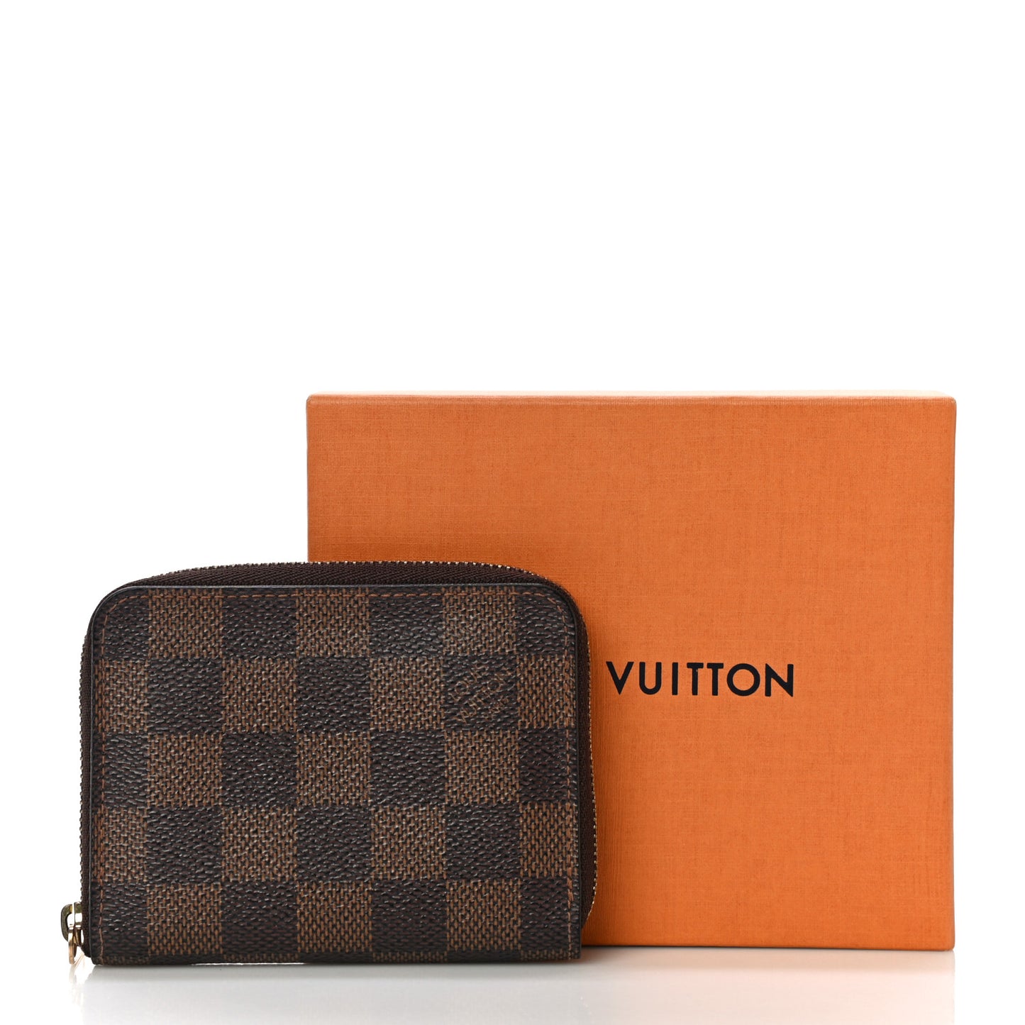 Damier Ebene Zippy Coin Purse