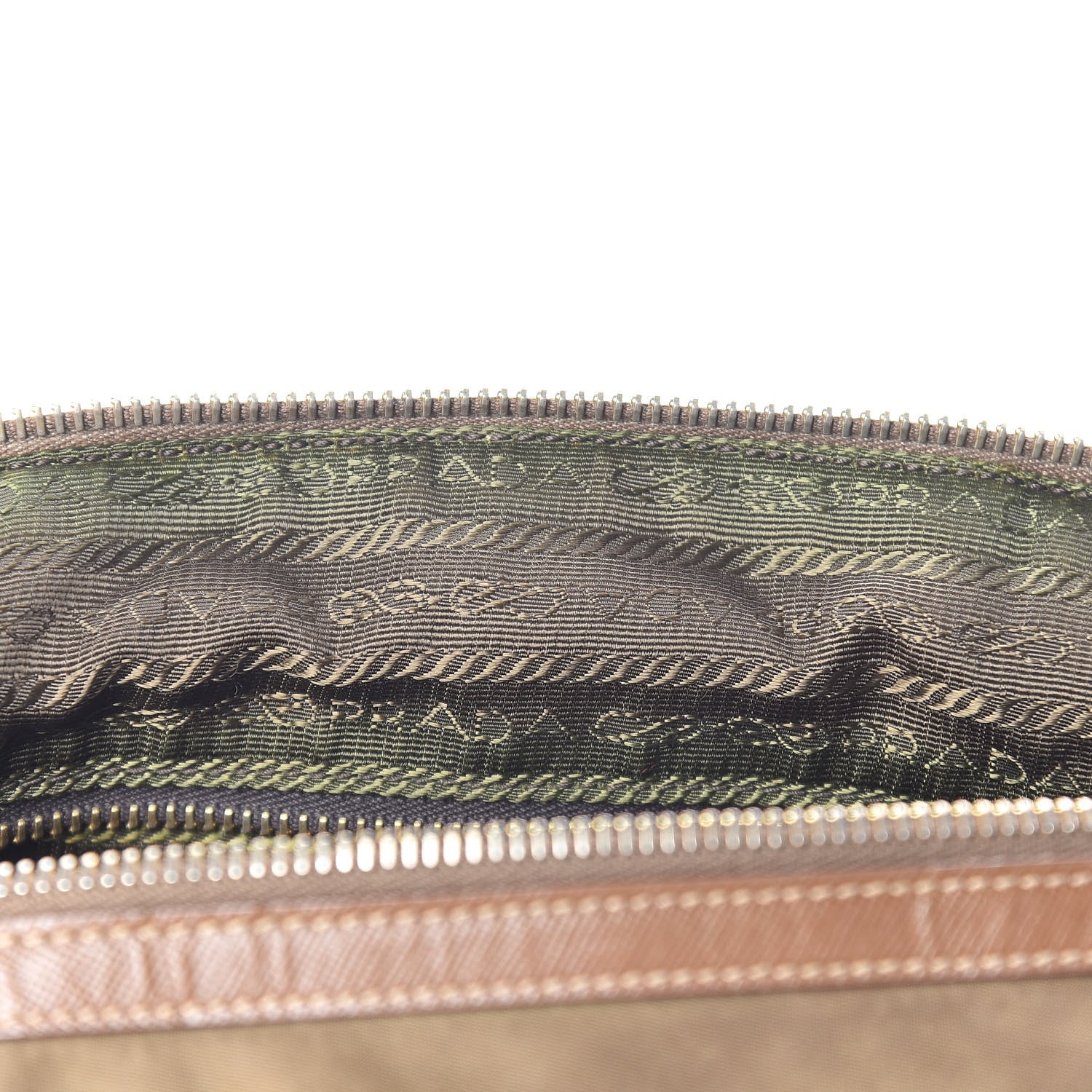 Prada Tessuto Nylon Jacquard Logo Tote Rovere 23 of 29