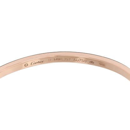 Cartier 18K Pink Gold 6 Diamond Small LOVE Bracelet 16 5 of 7