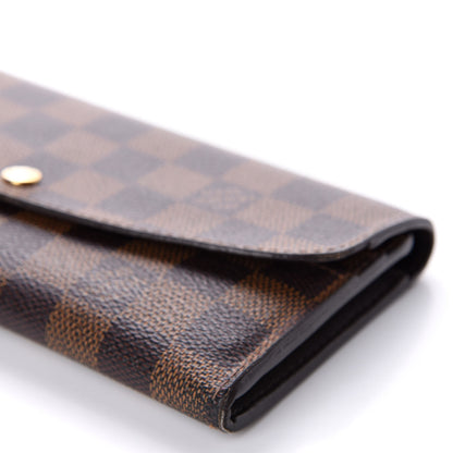 Louis Vuitton Damier Ebene Emilie Wallet 7 of 8