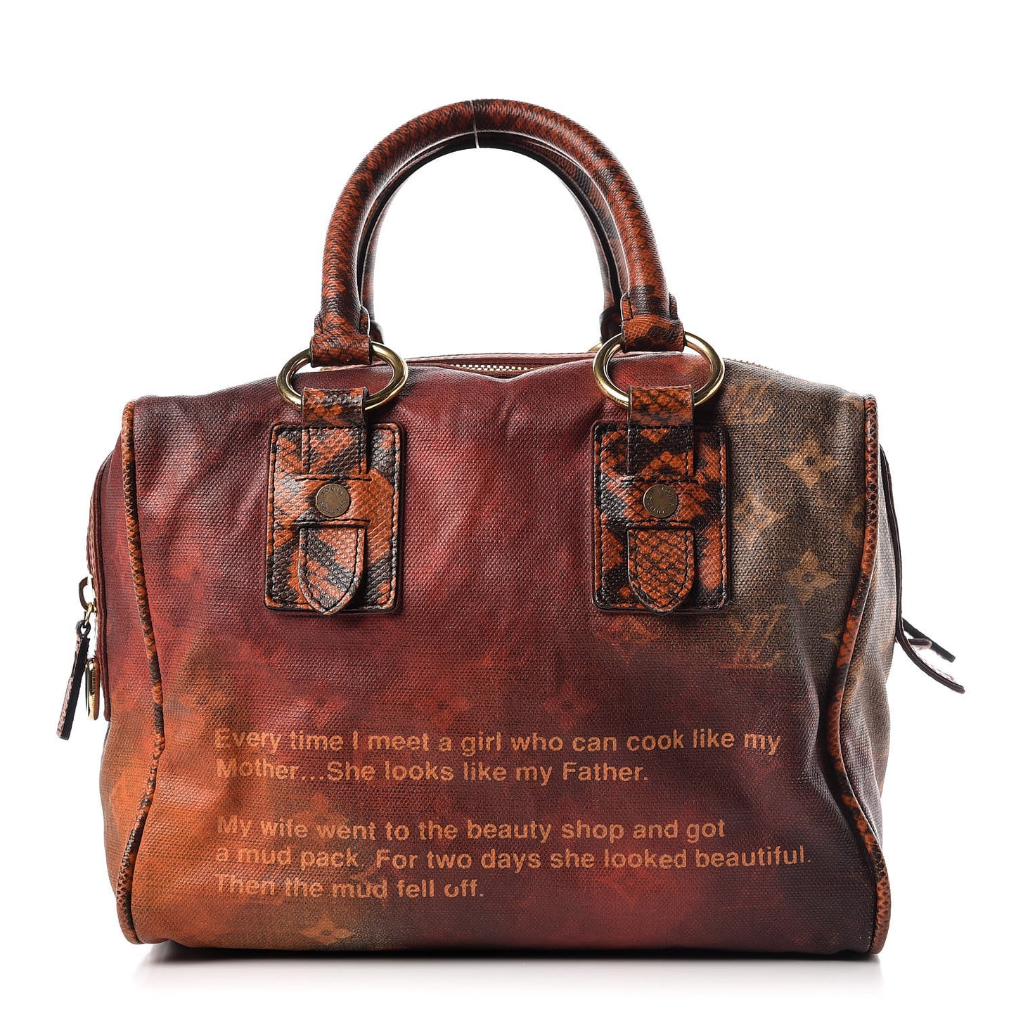 Monogram Karung Mancrazy Jokes Bag