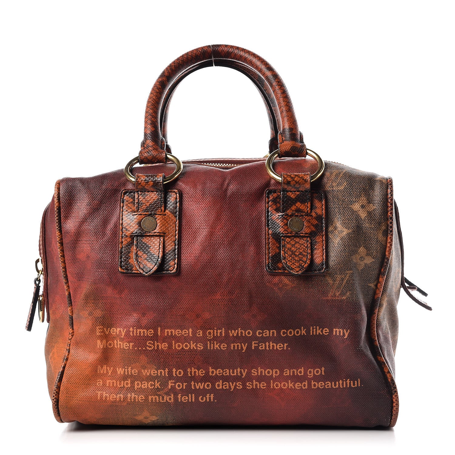 Louis Vuitton Monogram Karung Mancrazy Jokes Bag 1 of 21