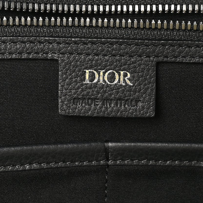 Christian Dior Maxi Oblique Jacquard Weekender 45 Beige Black 5 of 9