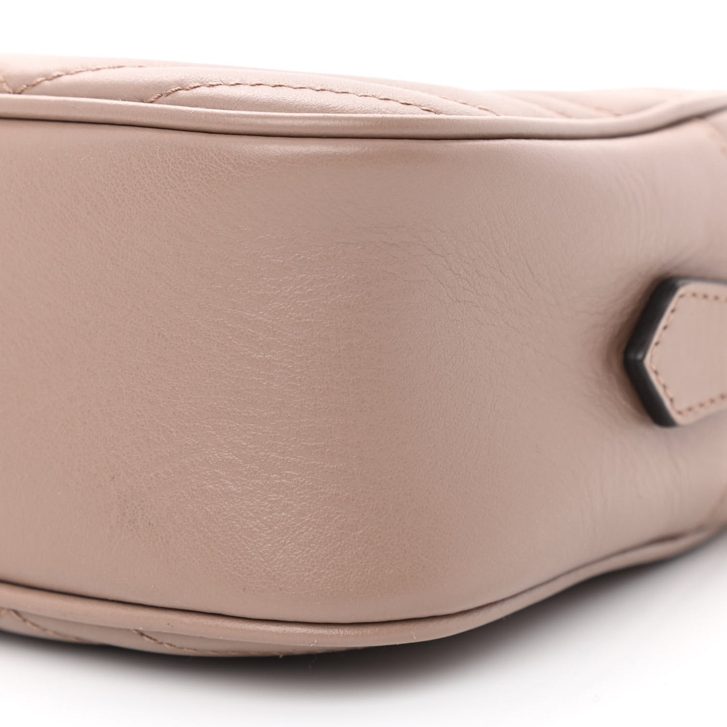 Calfskin Matelasse Small GG Marmont Chain Shoulder Bag Porcelain Rose