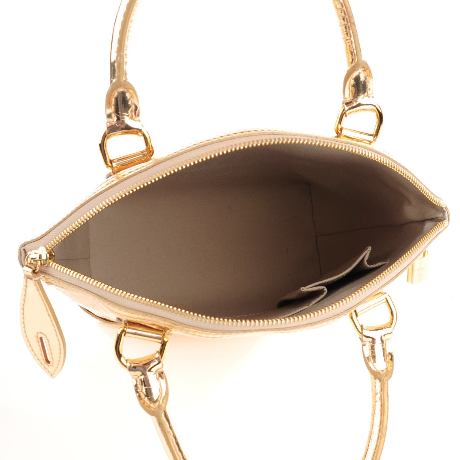 Louis Vuitton Monogram Miroir Lockit Gold 5 of 7