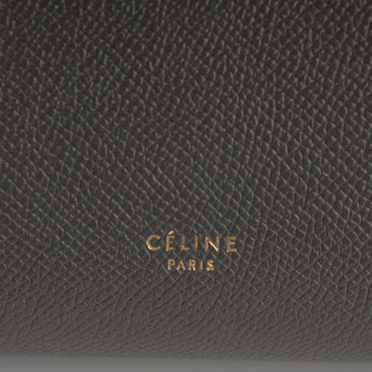 Celine Grained Calfskin Micro Belt Bag Grey 9 of 9