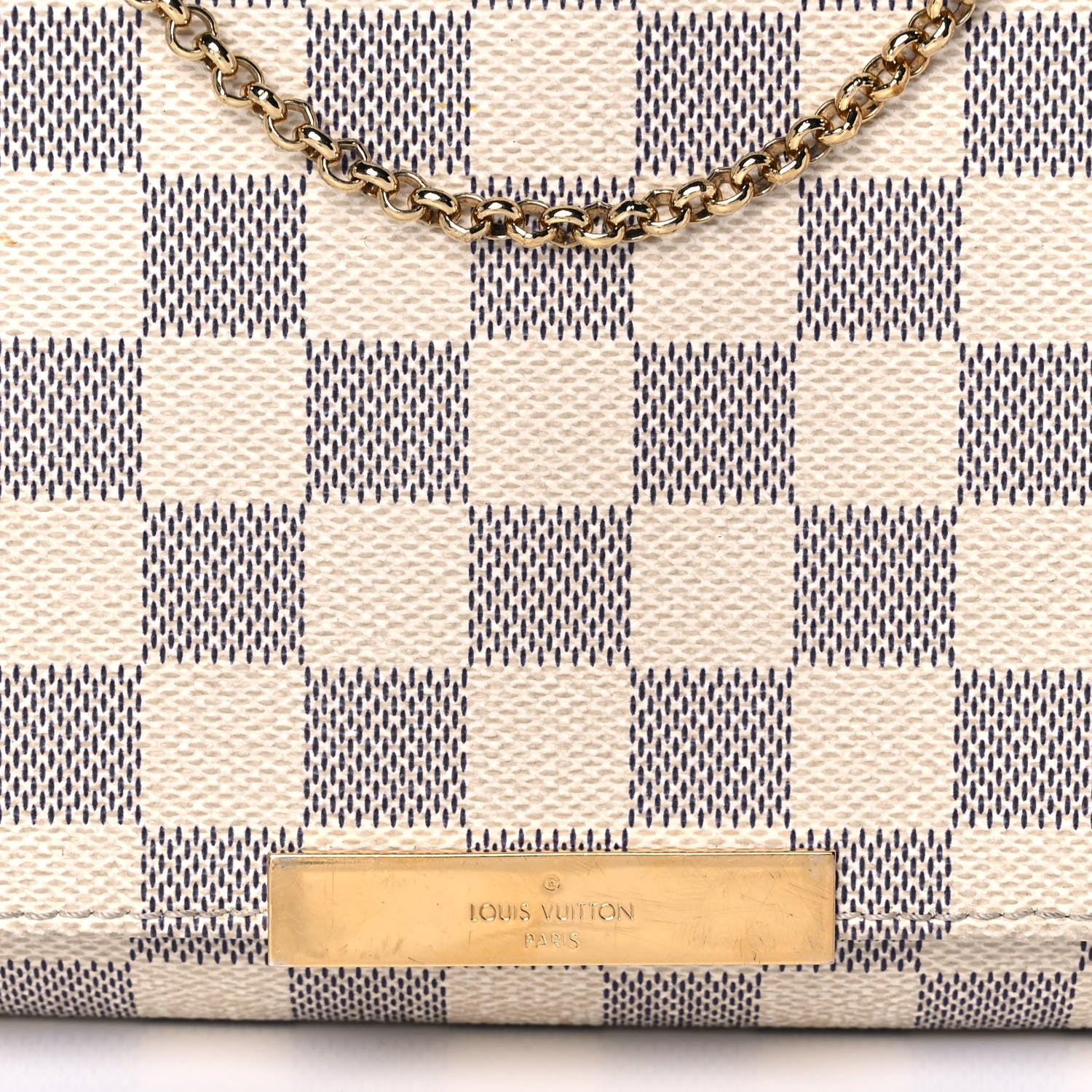 Louis Vuitton Damier Azur Favorite MM 8 of 16