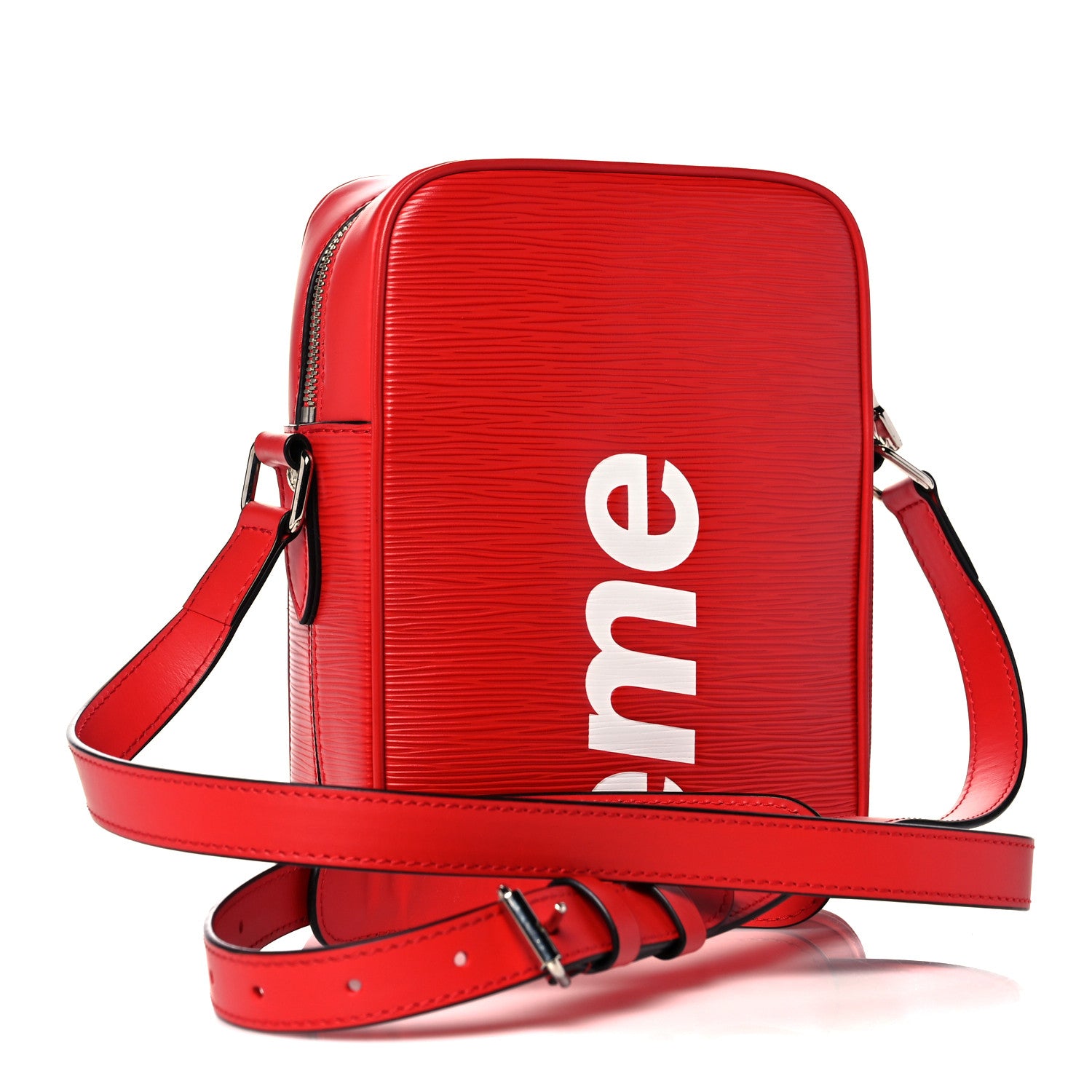 Louis Vuitton X SUPREME Epi Danube PM Red 3 of 12