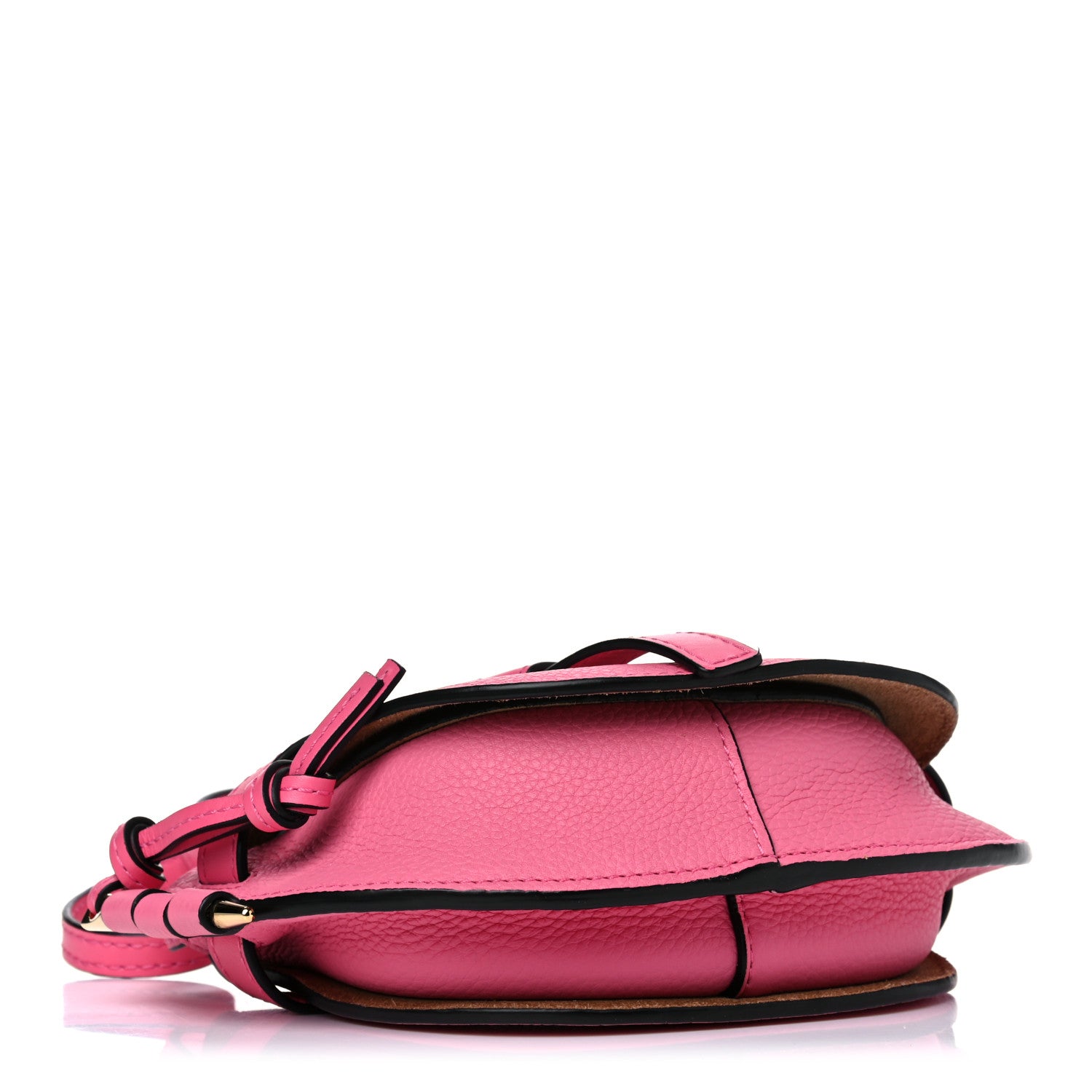 Loewe Grained Calfskin Mini Gate Crossbody Bag Wild Rose 4 of 7