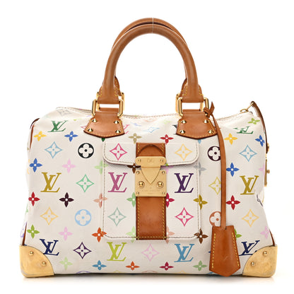 Louis Vuitton Monogram Multicolor Speedy 30 White 1 of 9