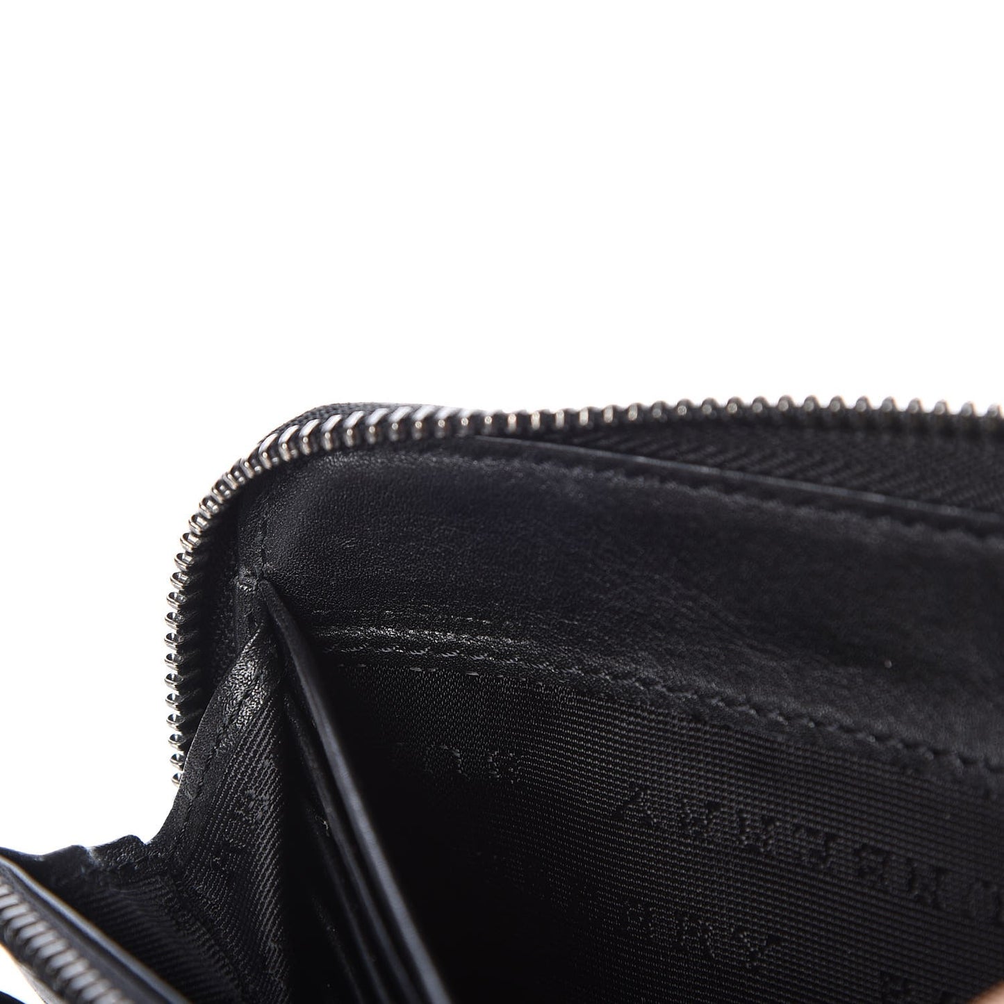 London Check Large Zip Around Wallet Charcoal