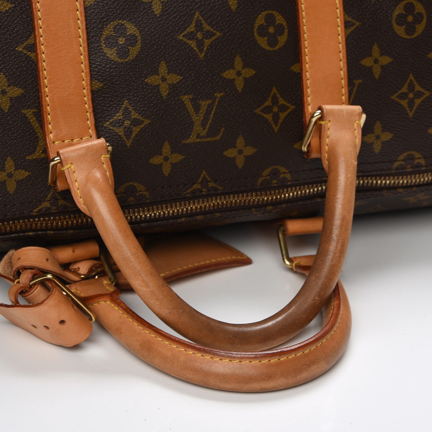 Louis Vuitton Monogram Keepall Bandouliere 55 9 of 9