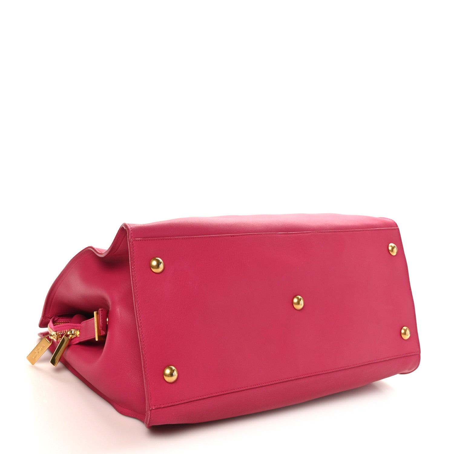Saint Laurent Calfskin Large Classic Y Cabas Fuchsia 3 of 10