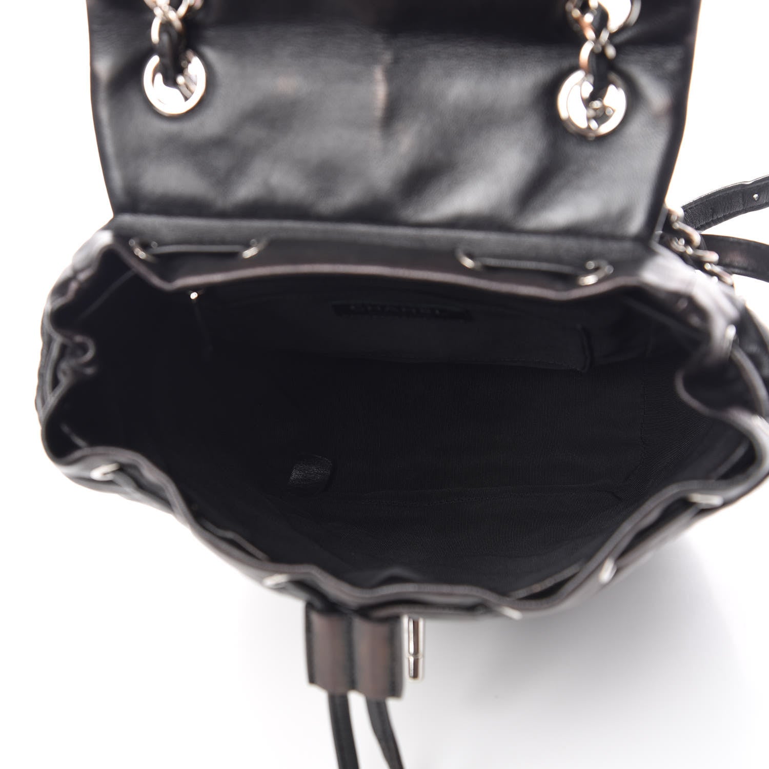 Chanel Calfskin Quilted Small Urban Spirit Backpack Black 5 of 10
