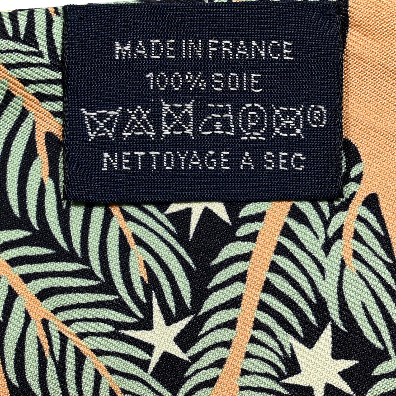 Hermes Silk Sous Le Charme D Orphee Twilly Bleu Black Jaune Soufre 6 of 6