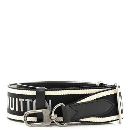Louis Vuitton Nylon Jacquard Sporty Bandouliere Shoulder Strap Black 1 of 6