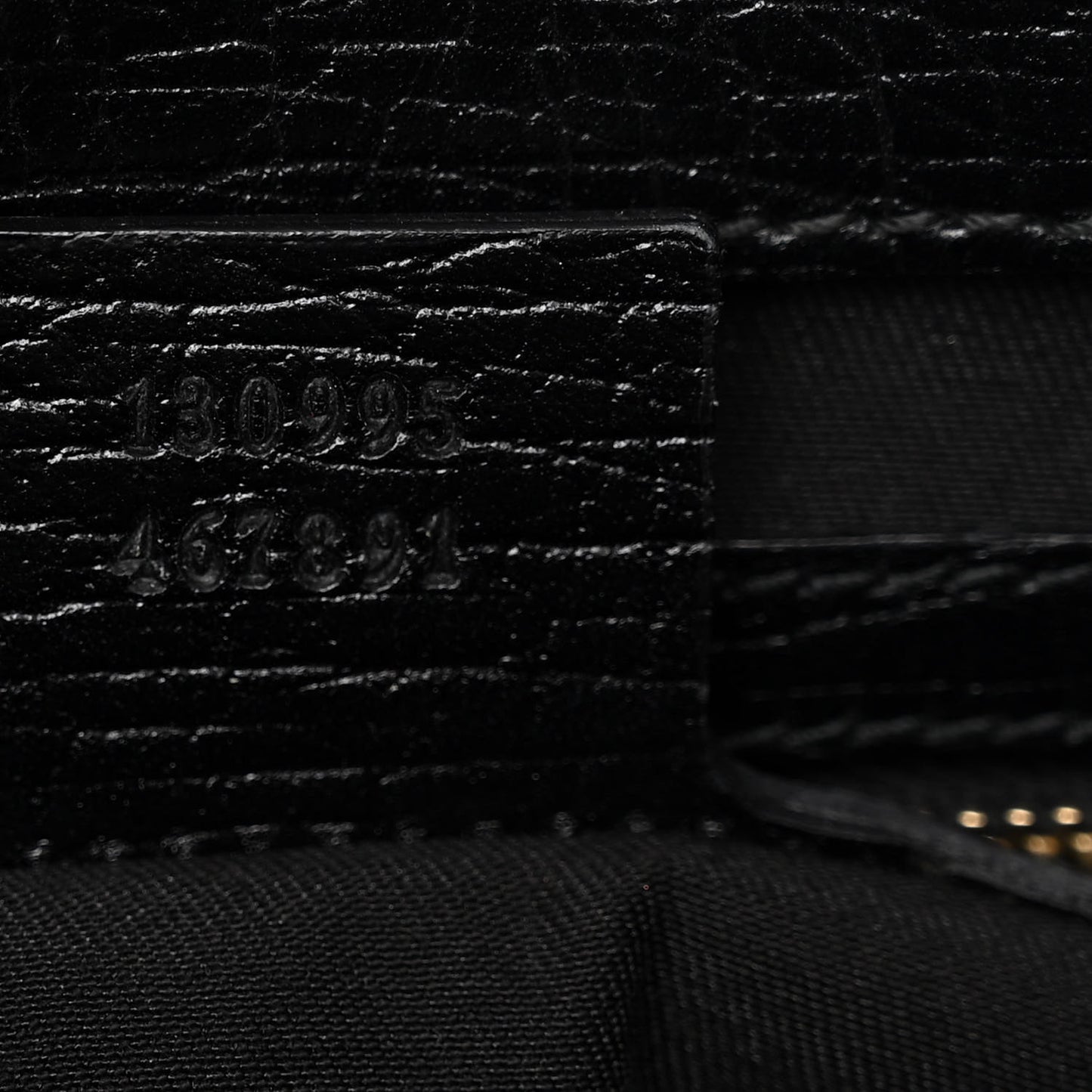 Monogram Web Junco Shoulder Bag Black