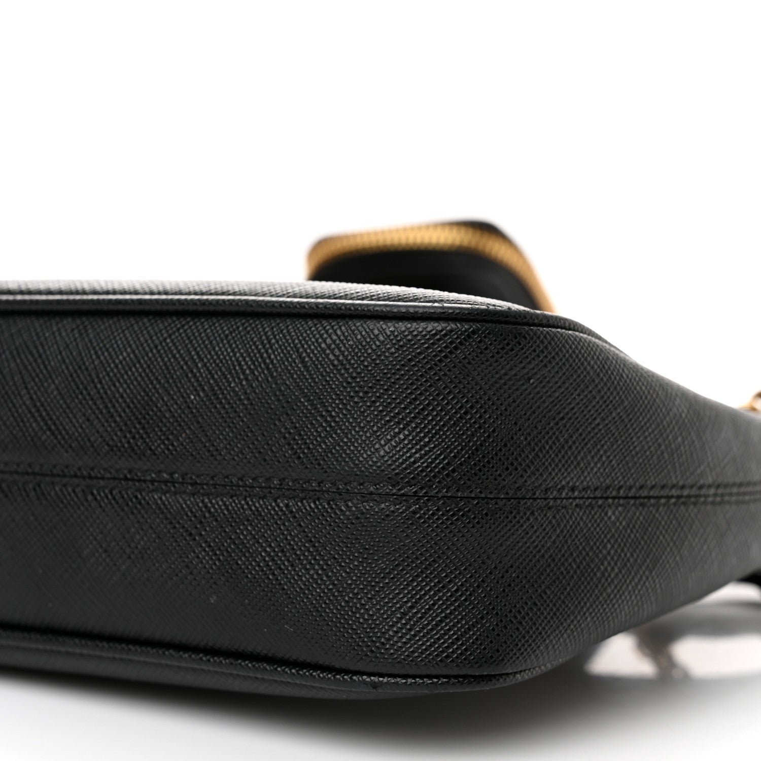Prada Saffiano Lux Re-Edition 2005 Shoulder Bag Black 8 of 13