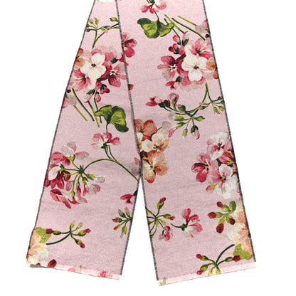 Gucci Wool GG Monogram Miniorophin Scarf Shell Pink 2 of 5