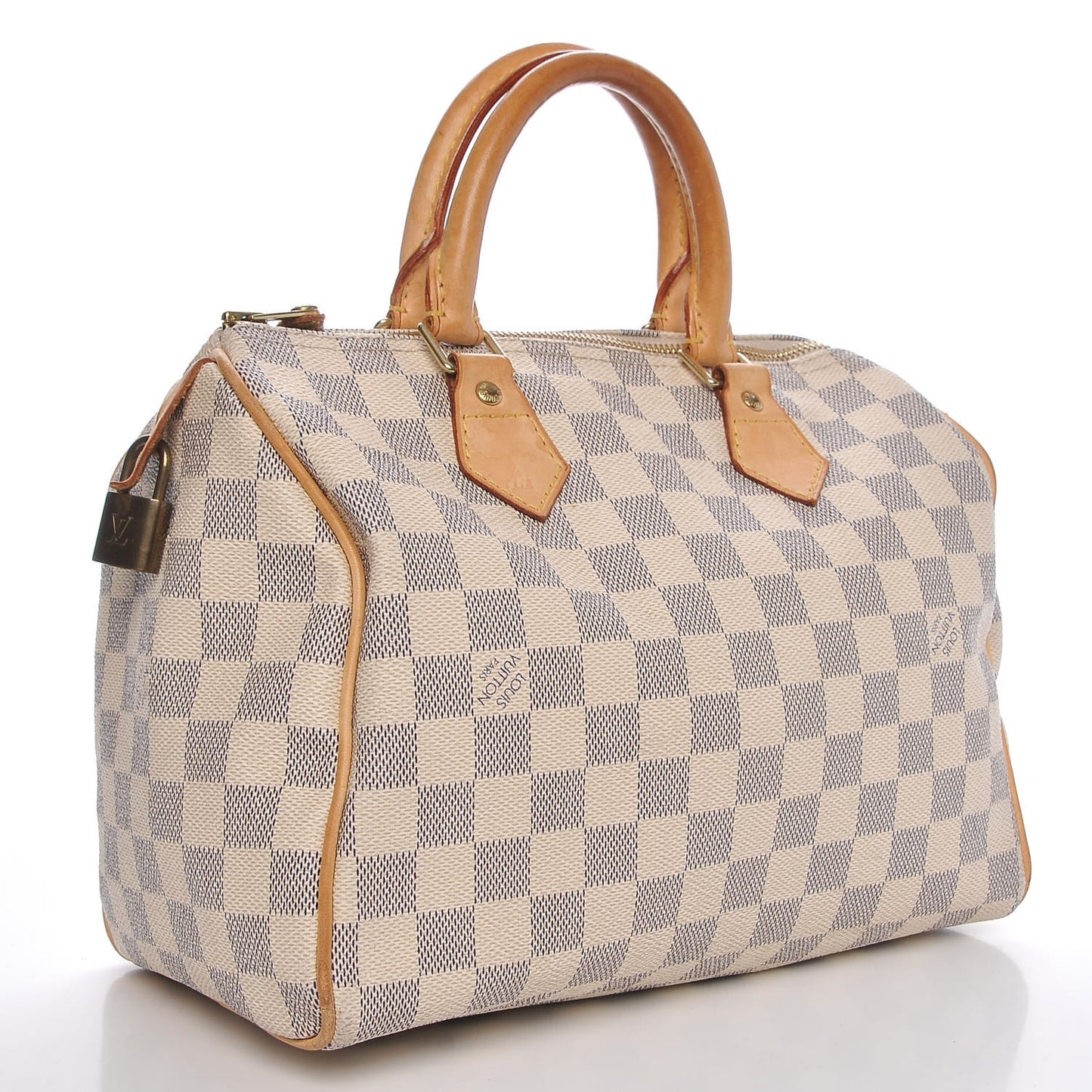 LOUIS VUITTON Damier Azur Speedy 25