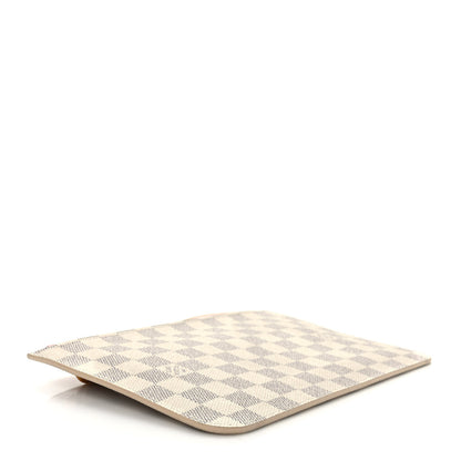 Louis Vuitton Damier Azur Neverfull MM GM Pochette Rose Ballerine 4 of 7