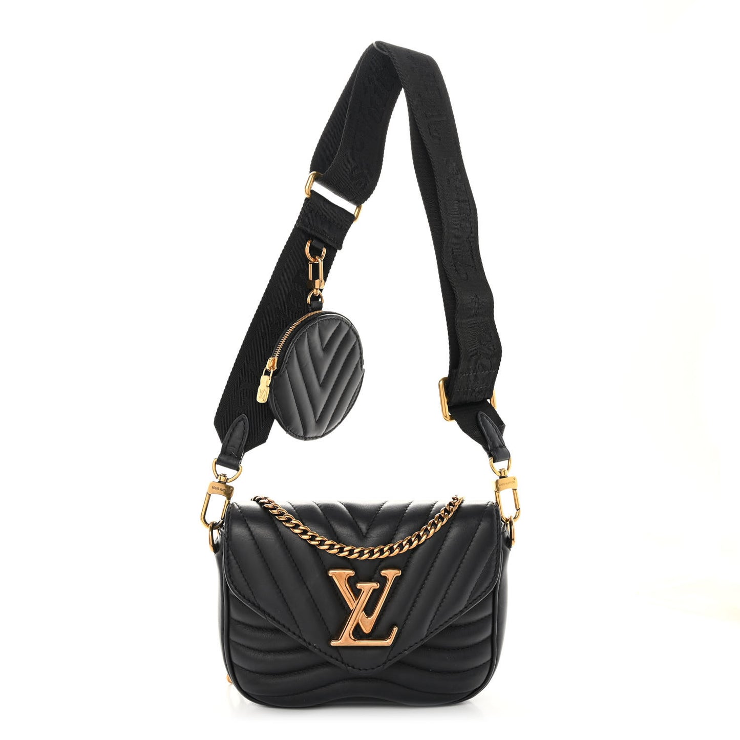 Calfskin New Wave Multi Pochette Black