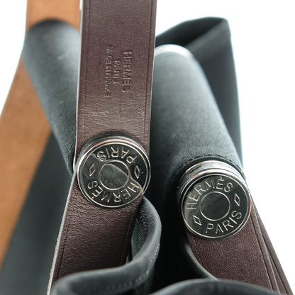 Hermes Toile Cabag 39 Black 9 of 9