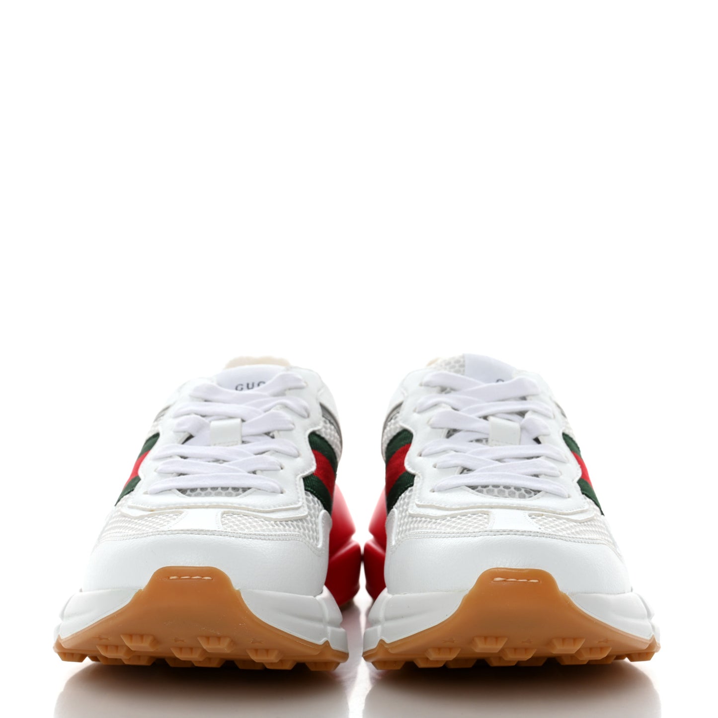 Lavaredo Eco Fabric Mesh Web Womens Rhyton Reflective Sneakers 36 Great White Green Red Silver