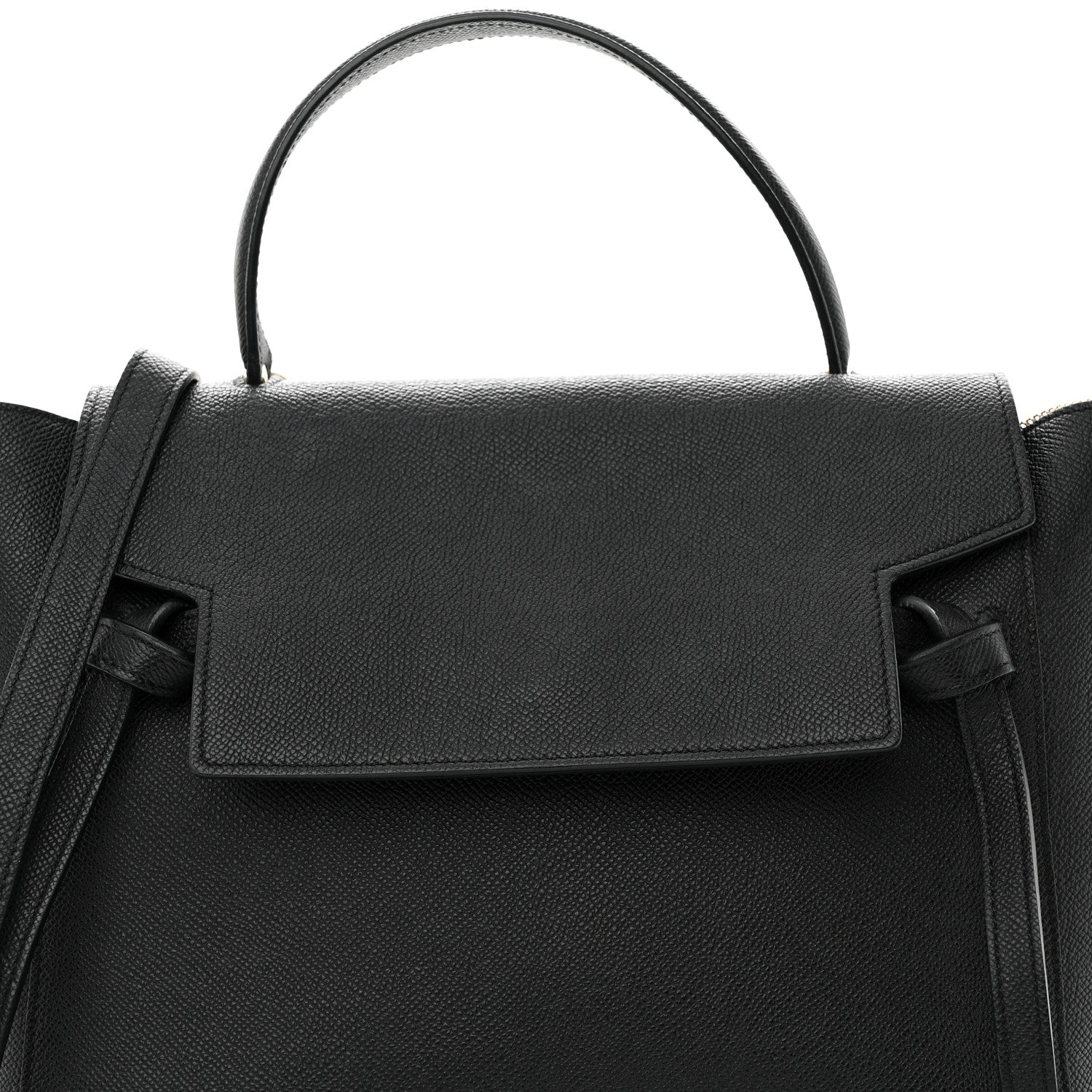 Celine Grained Calfskin Mini Belt Bag Black 6 of 14
