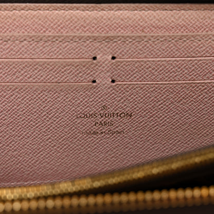Louis Vuitton Monogram Clemence Wallet Rose Ballerine 6 of 8
